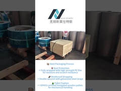 Processo di imballaggio in acciaio