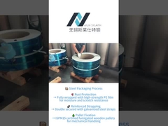 Processo di imballaggio in acciaio