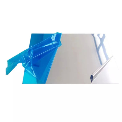 Il PVC ha ricoperto 6063 che lucidati il piatto di alluminio ha rispecchiato 6061 lo strato 1050