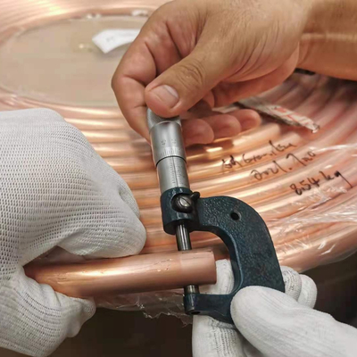 Condizionatore d'aria di refrigerazione di alta qualità Collegamento del tubo di rame Bobina del pancake Capillare Bobina di rame Tubo di rame