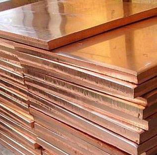Materiale puro C11000 C10200 C17200 4x8 5mm del rame di strato del piatto di rame di ASTM spessi