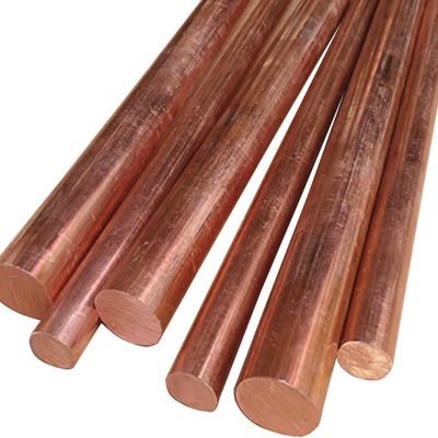 ASTM B187 C12200 Fossoro-disossidato rame barra rotonda eccellente resistenza alla corrosione per scambiatori di calore