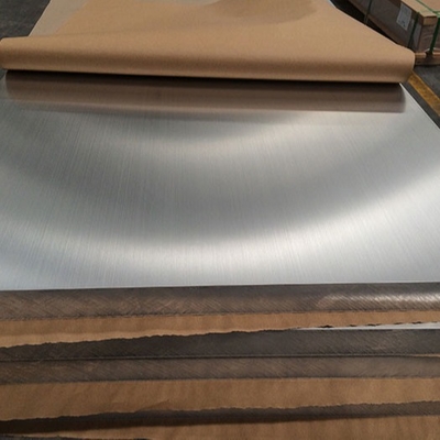 Lo strato di alluminio laminato a caldo T4 T6 del piatto della lega 6061 ha anodizzato per le pareti divisorie