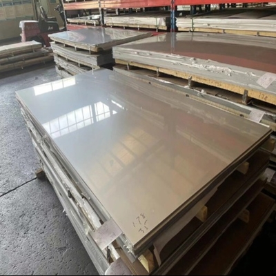 Superficie lucidata con pellicola di protezione al taglio laser 201 301 304 316 309S 430 420 lamiera di acciaio inossidabile laminata a freddo