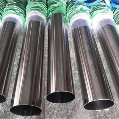 Resistenza alla corrosione Produttore 201 304 410 316L Tubo in acciaio inossidabile senza saldatura lucidato per uso decorativo