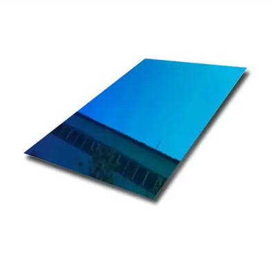 Fogli di acciaio inossidabile laminati a superficie riflettente lucida 317l per progetti decorativi di alta qualità