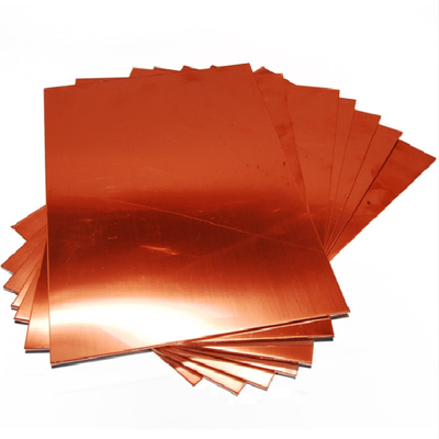 99,99% le piastrine di rame dei catodi del T2 4x8ft rivestono lo spessore materiale di rame di 3mm 5mm 20mm