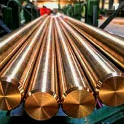 Materiale di rame resistente alla corrosione C2100 C21000 Cuzn5 CZ125 H95 Barre di rame solide