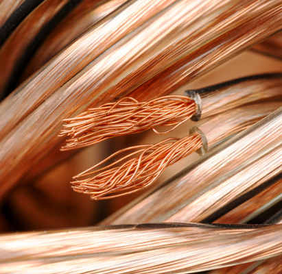 Cavo di rame nudo ricoperto di calore di alta purezza per la produzione di cavi e applicazioni di conduttività elettrica
