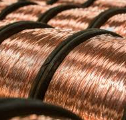 Cavo di rame nudo ricoperto di calore di alta purezza per la produzione di cavi e applicazioni di conduttività elettrica