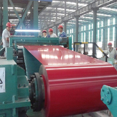 DC51 SGCC PPGI ha galvanizzato la bobina d'acciaio DX51D pre ha dipinto per il piatto della flangia