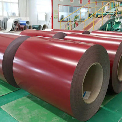 Coil PPGI con rivestimento in PE per la produzione di lamiere da tetto, pannelli da parete e porte da garage