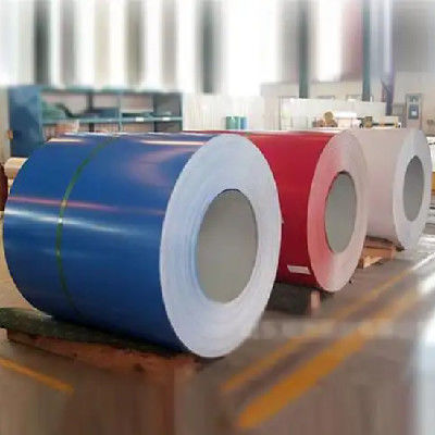 DX52D DX53D PPGI ha galvanizzato la bobina d'acciaio DX51d ha preverniciato lo strato di gi