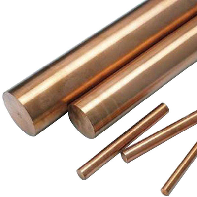 Materiale di rame resistente alla corrosione C2100 C21000 Cuzn5 CZ125 H95 Barre di rame solide