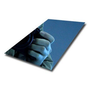 Superficie dello specchio Placca in acciaio inossidabile di grado 304 resistente alla corrosione per applicazioni di costruzione e cucina